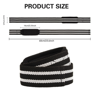 Nouvel arrivage de sangles en cuir d'haltérophilie robustes de haute qualité durables pour l'haltérophilie confortable pour la dragonne de gymnastique - Product Image 5