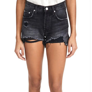 Short en jean décontracté pour fille vente en gros Short en jean OEM respirant détruit déchiré trou Short en jean décontracté pour adolescent Short à coupe décontractée Prix bon marché - Product Image 1
