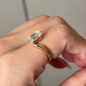 แหวนเพชรโมอิสทรงกลมสุดหรูพิเศษ2.25กะรัต10K สีขาว/เหลือง/โรสโกลด์ VVS2ขายส่งและราคาถูก - Product Image 5