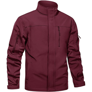 Chaqueta Cortavientos OEM Ligera, Táctica, para Exteriores, de Tejido Softshell, Cortavientos, Cálida, para Invierno, para Actividades al Aire Libre, para Hombre - Product Image 3