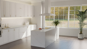 Smyrna Artificial Quartz Slab Kitchen & Bathroom Countertop <b>Vanity</b> Top 2cm 3cm Polished Eased Edge Cut to Size - Product Image 3