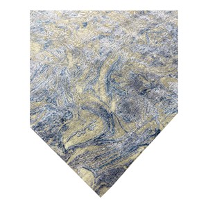 Ellington Rugs Tapis moderne en laine de viscose nouée à la main HI-LO Décoration intérieure esthétique avec touche luxueuse - Product Image 5