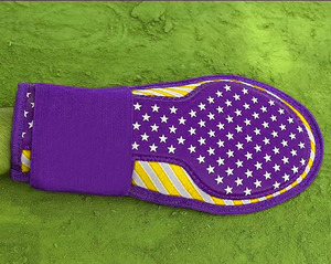 ถุงมือหนังแบบเลื่อนได้สำหรับเล่นเบสบอลแบบพรีเมี่ยม/นีโอพรีนตัวป้องกันมือประสิทธิภาพสูงใช้งานอย่างมืออาชีพสะดวกสบายเพิ่มความปลอดภัยในการจับ - Product Image 3