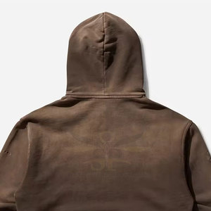 Servicio OEM al por mayor mejor diseño Sunfade sudaderas ligero Color sólido Sunfade sudaderas con capucha - Product Image 6