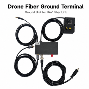 Módulo de Unidad Terrestre de Fibra Óptica para Dron UAV, Transceptor Óptico TTL, DC 5V a 26V para Enlace de Larga Distancia - Product Image 1
