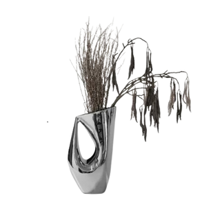 Minimalisme fournitures en vrac or fini Tube Design multiple salon haute vente Vase métallique décor à la maison Vase en métal - Product Image 2