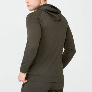 สไตล์ใหม่ของการออกแบบเสื้อฮู้ดแขนไหล่ของผู้ชายซิป Hoodie - Product Image 4