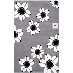 พรมขนสัตว์ดีไซน์ลายดอกไม้ขนาดใหญ่สไตล์โมเดิร์นหรูหราพรมขนนุ่มแบบทอมือสำหรับบ้านห้องนอนห้องนั่งเล่นชุดพรมสำหรับเด็ก - Product Image 1