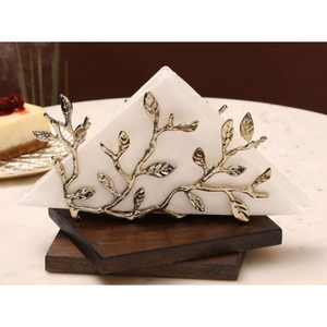 Design avantageux Porte-serviettes de table pour la maison Porte-mouchoirs Porte-serviettes en métal de qualité de luxe à prix abordable - Product Image 6