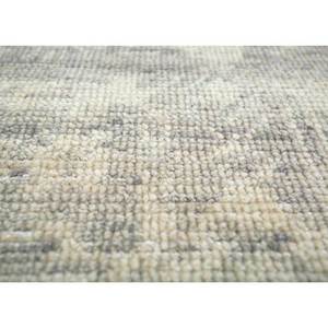 พรมขนสัตว์ถักมือ Erbe สีเทา-ดำ ลายเรขาคณิต สำหรับห้องนั่งเล่น ห้องโถง เทคนิคการทอแบบแบน รูปทรงสี่เหลี่ยมผืนผ้า พรมปูพื้นจากเส้นใยปอกระเจา - Product Image 3