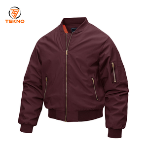 Chaqueta de bombardero transpirable para hombre de etiqueta privada Chaquetas de bombardero de uso al aire libre al mejor precio Chaquetas de bombardero transpirables para hombre Servicio OEM - Product Image 1