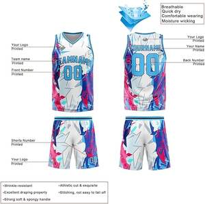 Short de basket-ball d'été de haute qualité vêtements de basket-ball personnalisés uniforme BSCI arrivée de nouvelle saison prix de gros pas cher - Product Image 4