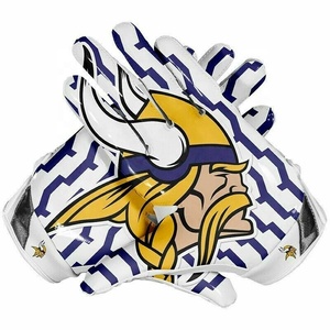 Guantes de fútbol americano, manoplas con logotipo personalizado - Product Image 2