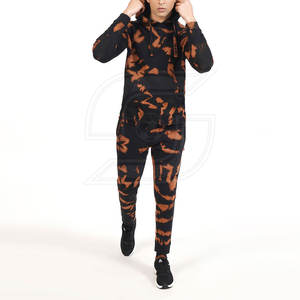 Chándal informal de dos piezas para hombre, ropa de calle, chándal, 2023 - Product Image 4