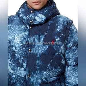 Veste matelassée à capuche imperméable en laine écologique convertible Boulder pour homme de haute qualité - Product Image 3