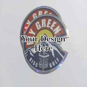 สติกเกอร์ตกแต่งภาพโฮโลแกรมที่ประทับด้วยแสงยูวีกันน้ำและทนทานพิมพ์ลายแบบออฟเซ็ตส่วนตัว - Product Image 6