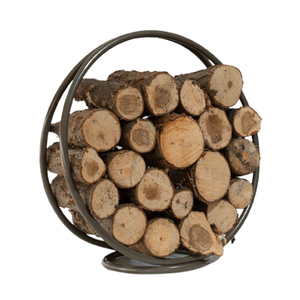 Advantageous Design Log Rack Premium Quality Black Color Iron Log Rack Customized Shape And Size Log Rack In India - Product Image 1