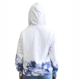 Vente chaude pulls à capuche décontractés pour femmes de haute qualité 100% coton Logo personnalisé respirant cravate conception de teinture Style à la mode - Product Image 2