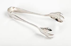Silver Metal Kitchen Tongs Kitchen <b>Tools</b> for Cooking Salad Bread <b>BBQ</b> Serving Utensil For Home Hotel Kitchen Usage Elegant Design - Product Image 3