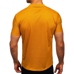 Camisetas de Polo personalizadas para hombre, Camisa lisa de 100% algodón, de manga corta, venta al por mayor - Product Image 6