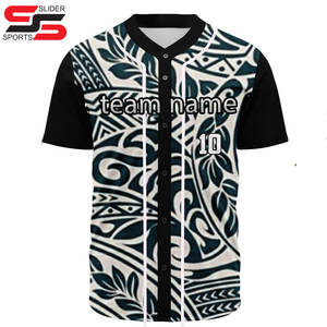 ชุดกีฬาเบสบอลคอวีมีกระดุมเสื้อกีฬาระบายอากาศสำหรับผู้ใหญ่และเยาวชนพร้อมกางเกงขาสั้นสไตล์ - Product Image 4