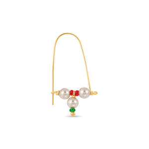 ต่างหูมุกสำหรับผู้ชายโดยรัตน์บาหลี - Product Image 2