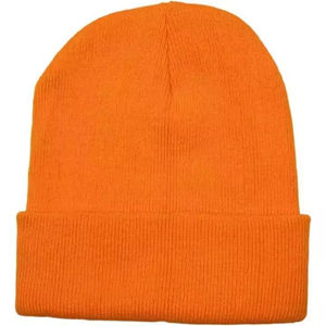Unisex Winter Beanie <b>Cap</b> 100% Cotton Solid Color Customized Design Hot Selling Fashion Men <b>Women</b> Outdoor Warm Hat - Product Image 2