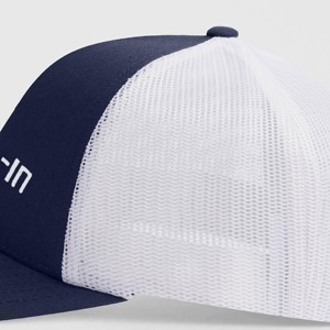 GA 2.0 Navy-White <b>Baseball</b> <b>Cap</b> 100% Polyester Velour Terry Curved 5-Panel Hat American Breathable Fashionable Sporty Design - Product Image 5