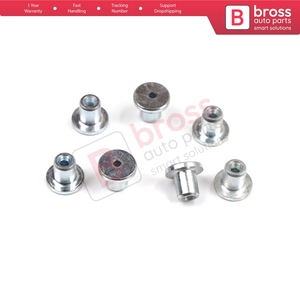 BCR019 ชุดสายเคเบิลควบคุมกระจกหน้าต่าง พร้อมหมุดยึดปลายสาย 8x6.7/1.7 มม. 100 ชิ้น - Product Image 3