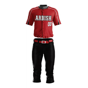 Custom Baseball Uniforms for Men and Women Teamwear with Sublimated Graphics Quick Dry Comfortable Fit for <b>Long</b> <b>Matches</b> - Product Image 1