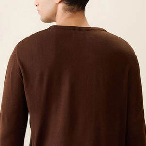 La couleur faite sur commande a imprimé des chandails d'hommes de conception/chandails supérieurs hommes de longueur normale de conception d'habillement d'hiver - Product Image 5