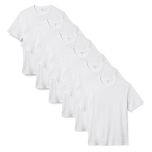 OEM Custom Manufacturer Casual Jersey O-Neck Printing Blank Unisex T-shirt 100% Cotton Regular Fit Crew Neck Solid Color Drop - Product Image 1