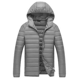 Veste matelassée brillante à col montant unie pour homme sur mesure de haute qualité Vêtement d'extérieur chaud d'hiver Expédition DDP - Product Image 6