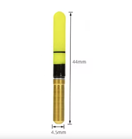 Flotteurs de pêche sous-marine Glow Bobbers lampe de leurre de pêche de nuit outils de poisson outils de bâton lumineux LED