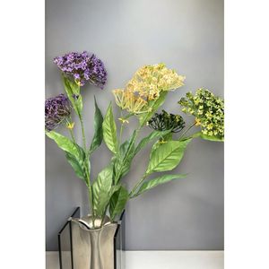 Annaflower Paillasson artificiel en herbe de soie 62cm avec design élégant de couleur crème - Product Image 2