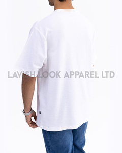 Recién llegado, venta de camiseta regular de algodón para hombre, Camiseta cómoda suave de alta calidad, logotipo personalizado - Product Image 2