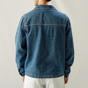 Chaqueta vaquera Vintage para hombre Proveedores Ropa de abrigo informal de moda Fabricantes Vendedores de moda con estilo Fabricantes de ropa al por mayor MOQ - Product Image 6