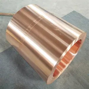 TU1 TU2 T2 Pure Copper And Oxygen Free Copper Industrial Copper Tape Foil Strip
