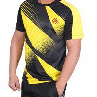 T-shirt de sport pour homme de qualité supérieure, couleur unie, sublimation, best-seller, coupe classique, 100% polyester, séchage rapide, respirant