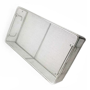 Dernier plateau en acier inoxydable allemand avec couvercle 250x170x70mm Source d'alimentation manuelle pour le lavage et la stérilisation - Product Image 6