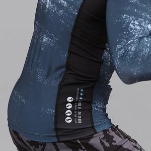 Rashguard de compresión personalizado para hombres de manga larga MMA Rash Guard Tops camisa de compresión - Product Image 3