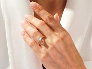 Joyería de piedras preciosas de topacio blanco para mujer, anillo de estilo bohemio de plata, joyería de plata de ley 925, anillo hecho a mano de tendencia, Regalo para mamá - Product Image 5