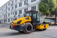 Compacteur routier à tambour unique hydraulique vibrant 8T, pompe Parker, puissance 42KW, vente directe usine OEM
