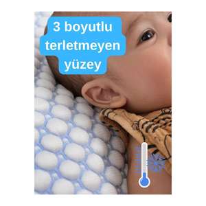 Iceberg Hipoalergénico Cold Pillow Cooling Anti-Sweat High-Tech 3D Knitted Hecho en Turquía - Product Image 5
