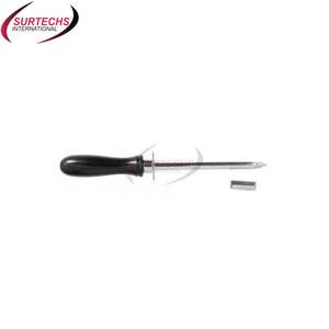 CHAN TARA Instruments vétérinaires canule de trocart en acier inoxydable pour le soulagement des ballonnements bovins moutons boeuf vache bétail au Pakistan - Product Image 5