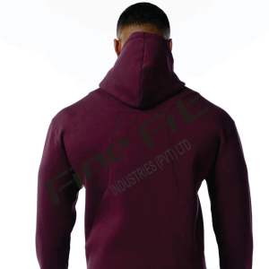 Sudadera básica informal para hombre, sudadera cómoda de mezcla de algodón para uso diario, estilo callejero, holgada, para invierno - Product Image 6