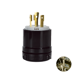 ปลั๊กล็อค L6-30P ของ Nema ที่ทนทานต่อการฉีกขาดสำหรับเครื่องจักรกลการเกษตร - Product Image 1