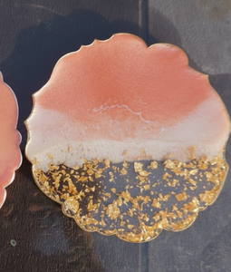 Sous-verres en résine écologiques classiques de 10 mm d'épaisseur pour servir le thé, durables, décoratifs, multifonctionnels, pour un usage quotidien à la table - Product Image 2