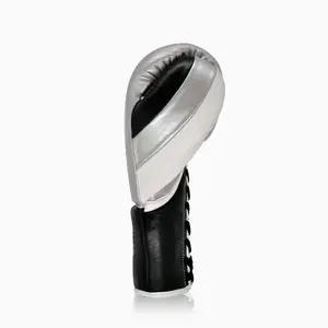 ถุงมือฝึกซ้อมมวย MMA หนังสังเคราะห์สำหรับผู้ใหญ่ ระดับมืออาชีพ สวมใส่สบาย จับกระชับมือ กันน้ำ ระบายอากาศ ขายส่ง - Product Image 6