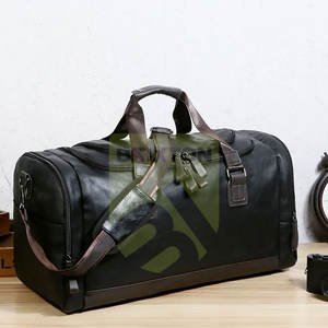 2025ใหม่กระเป๋าทรงดัฟเฟิลกระเป๋าหนังสำหรับเล่นกีฬาน้ำหนักเบาทนทานเป็นมิตรต่อสิ่งแวดล้อม - Product Image 3